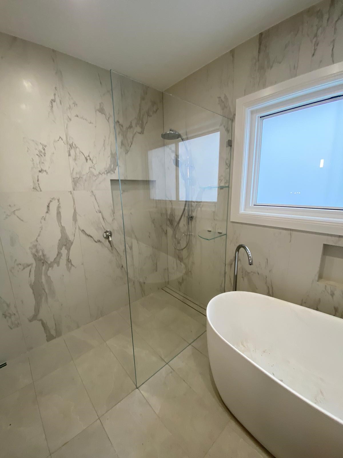 Frameless Fixed Panel Shower Screen Cheapest Shower Screens