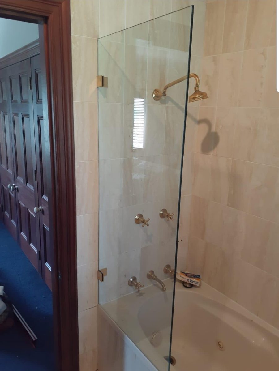 Frameless Fixed Panel Bathtub Shower Screens Cheapest Shower Screens